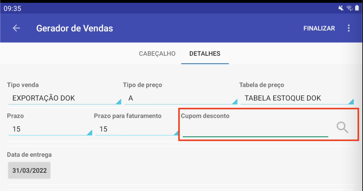 Campo cupom desconto venda.png