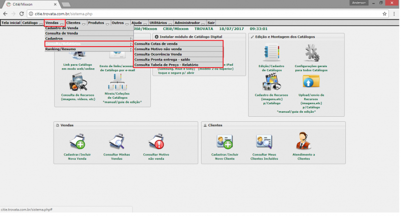 Arquivo:Consultando relatórios no Roma I.png