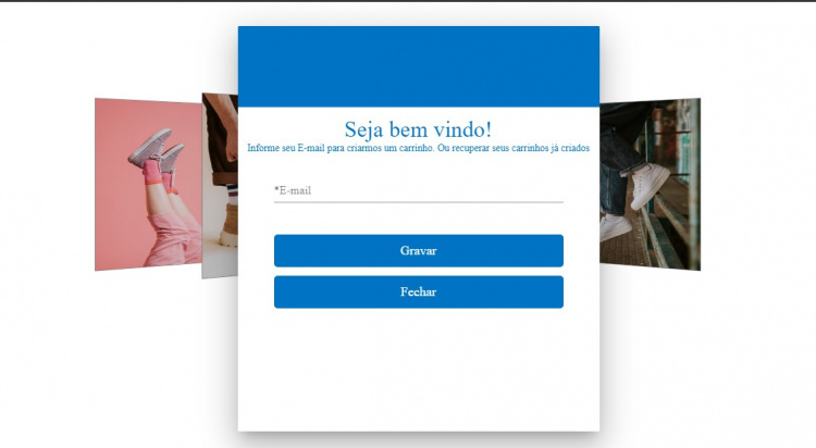 Nova tela de login e suas funcionalidades